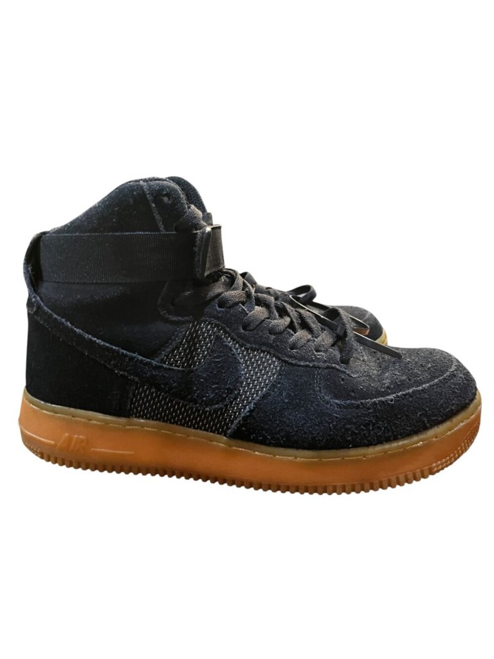 Nike Air Force 1 High '07 LV8 Suede "Black Gum" Men's Sneakers SZ 8